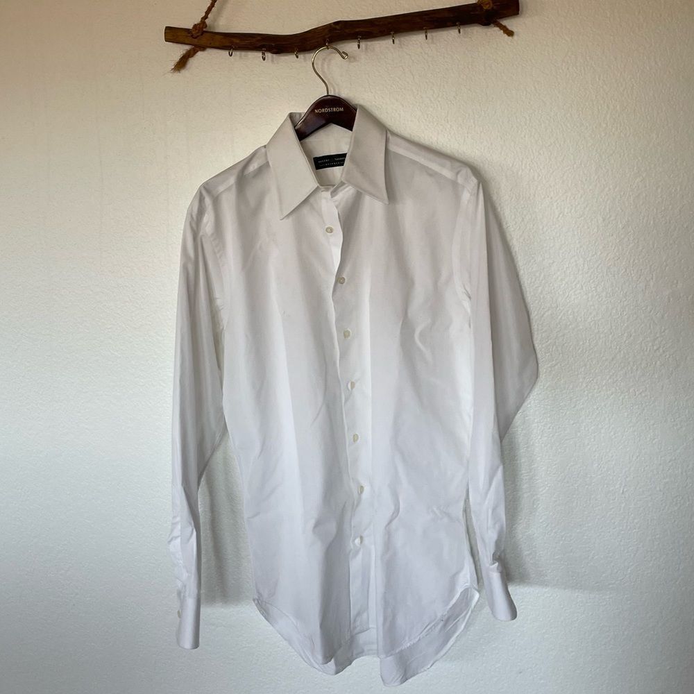 Men’s white button up - Picture 2 of 3